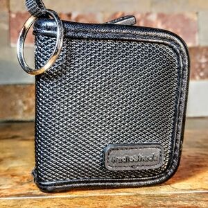 Radio Shack Mini Case • Black • Measures: 3"-X 3" •